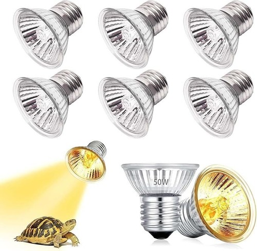 Lampada termica rettili 50w - 6x,