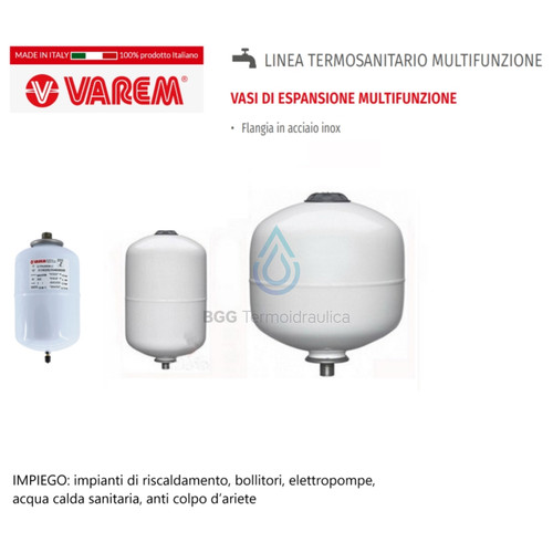 Vaso espansione bianco - vaso,